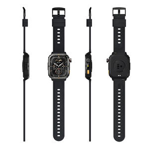 AGM Watch <span class=keywords><strong>W3</strong></span> Display OLED 1.95 Impermeabile 5ATM Torcia Potente 500mAh Chiamate BT Tracker Salute Orologio Intelligente Robusto per Uomo - Product Image 6