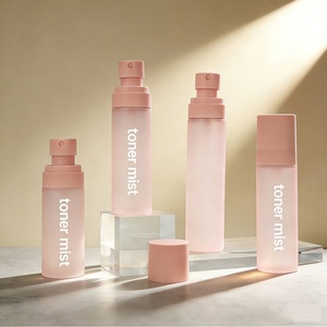 Customized 50ml 60ml 80ml 120ml 150ml Cosmetic Container Pet Round Fine Mist Plastic <b>Pump</b> Toner Lotion Spray <b>Bottle</b> 100ML - Product Image 3