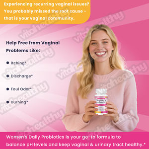 Vitahealthy OEM/ODM Marque Privée Capsules Probiotiques pour Femmes Vente en Gros Complément Probiotique Féminin pour la Santé Vaginale - Product Image 5