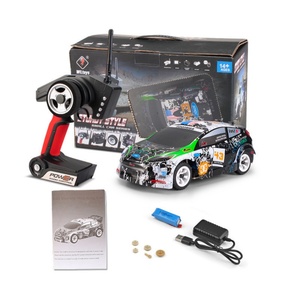 Voiture RC 1/28 2.4G 4WD 4 canaux, véhicule de course électrique télécommandé, drift, 30KM/H, haute vitesse, contrôlée par application, chargeur par câble USB - Product Image 3