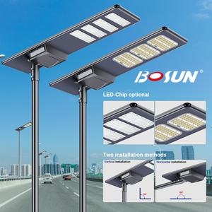 Lampadaires solaires 220lm/w, étanches IP65, pour routes, autoroutes, places, longue durée de vie, lampadaire solaire tout-en-un - Product Image 6