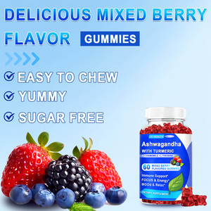 <strong>Natural</strong> Stress Well Kids Sleep Vegan Gummy Candy Vitamins Supplements Ashwagandha Gummies - Product Image 4
