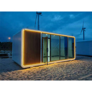 Meublé amélioré futuriste extérieur minuscule pomme cabine Pod maison mobile préfabriqué prêt à l'arrivée maison modulaire Casa - Product Image 6