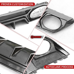 ชุดแต่งคาร์บอนไฟเบอร์แห้งแบบ PAK คุณภาพเยี่ยมสำหรับกันชนหลังรถยนต์ Audi RS3 - Product Image 2