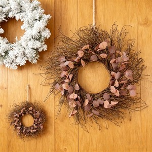Poignées <span class=keywords><strong>de</strong></span> <span class=keywords><strong>porte</strong></span> <span class=keywords><strong>de</strong></span> branche d'arbre naturel faites à la main couronnes d'arbres circulaires pour les réunions <span class=keywords><strong>de</strong></span> famille décorations <span class=keywords><strong>de</strong></span> <span class=keywords><strong>Noël</strong></span> faites <span class=keywords><strong>maison</strong></span> - Product Image 2