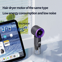 Ventilateur Brumisateur Portable Rechargeable sur Batterie, 100 Vitesses, Puissant Turbo, Mini Ventilateur Personnel à Pulvérisation d'Eau
