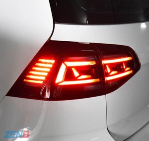<span class=keywords><strong>Feux</strong></span> <span class=keywords><strong>arrière</strong></span> rouges compatibles avec Volkswagen <span class=keywords><strong>Golf</strong></span> <span class=keywords><strong>7</strong></span>, variante <span class=keywords><strong>7</strong></span>.5, <span class=keywords><strong>feux</strong></span> <span class=keywords><strong>arrière</strong></span> LED dynamiques modifiés pour Magotan B8 - Product Image 5