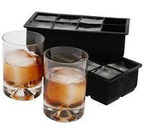 Bandeja de Hielo Cuadrada de Silicona Reutilizable y Libre de BPA, con 8 Cavidades, Tamaño Jumbo, Personalizable - Product Image 5