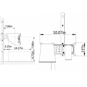 Grifo de Baño de Pared Db, Acabado Dorado Pulido, Diseño Contemporáneo, Accesorio de Baño de Una Sola Salida - Product Image 4