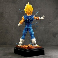 Figura de PVC de Vegeta Super Saiyan Demonizado, Kit de Modelo de Figura de Anime para Armar, 12+ años