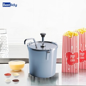 Bestlidy resistente in acciaio inox plastica salsa Dispenser per Home Hotel ristorante cucina condimento <span class=keywords><strong>stazione</strong></span> di pompa per sciroppo - Product Image 4
