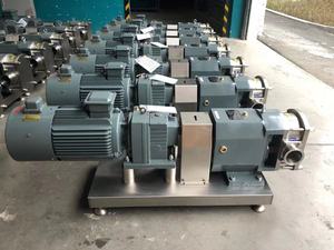 Bomba rotativa de lóbulo de acero inoxidable, Grado Alimenticio - Product Image 5