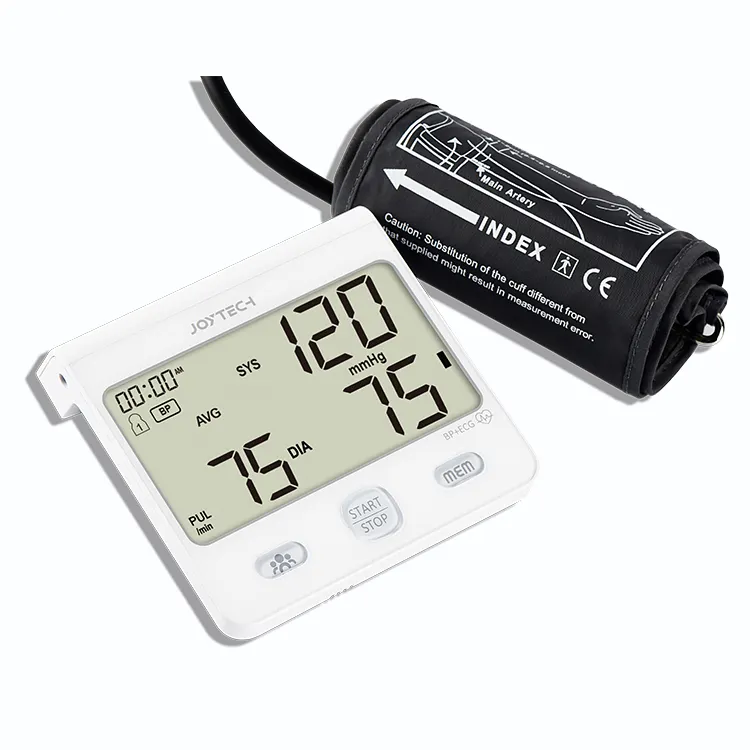 High Quality OEM Bluetooth BP Monitor Talking Digital Blood Pressure Monitor Factory Director Personal ECG Monitor