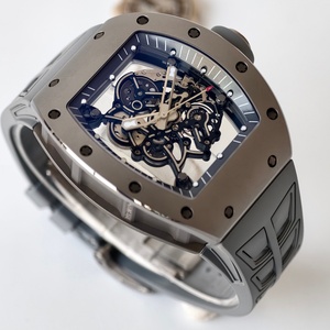 นาฬิกาจักรกลกันน้ำคุณภาพเยี่ยม Umi Maker ขนาด 43 มม. รุ่น RMUL2 กลไก RM055 ตัวเรือนเซรามิกสีเทา โครงกระดูก นาฬิกา RM - Product Image 3