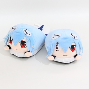 Ayanami Rei Personalizado, Lindo Diseño Invernal con Suela <span class=keywords><strong>de</strong></span> <span class=keywords><strong>EVA</strong></span> y Parte Superior <span class=keywords><strong>de</strong></span> Gamuza, Forro <span class=keywords><strong>de</strong></span> Algodón Afelpado y Absorción <span class=keywords><strong>de</strong></span> Sudor Cálido, Diseño Ryo <span class=keywords><strong>Asuka</strong></span> - Product Image 2