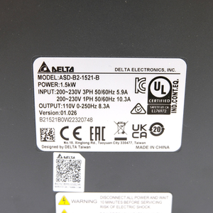 Unidad de Servomotor Drive ASD-B2-1521-B Serie 100W - Product Image 4