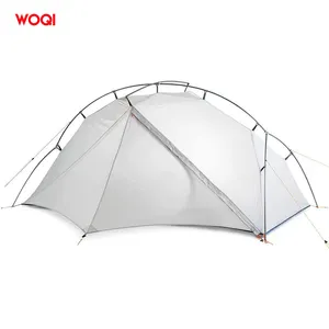 WOQI1/2 شخص خفيف جدا 3 مواسم حقيبة الظهر خيمة محمولة للتخييم والمشي لمسافات طويلة وحقائب اليد