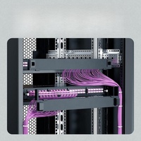 Cassette de fibres optiques haute densité MPO MPT 24 fibres SM/OM3, Boîtier MPO pour montage en rack, Châssis MPO, Panneau de brassage de fibres optiques