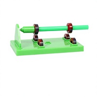Kit Educativo de Demostración de Levitación Magnética Horizontal con Imán Circular para Explorar Campos Magnéticos y Polos