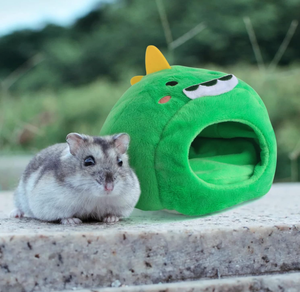 Casa cálida de animales pequeños, juguete de invierno para mascotas, nido de algodón en diseño de hámster de ardilla, cama para mascotas para hámsteres y otras mascotas pequeñas - Product Image 6