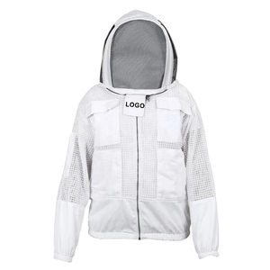 เสื้อแจ็กเก็ตคนเลี้ยงผึ้งระบายอากาศ3ชั้นสำหรับป้องกันผึ้ง - Product Image 6