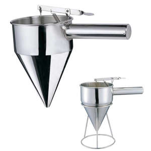 Embudo dispensador de acero inoxidable comercial para masa de pastel y bolas de <span class=keywords><strong>pulpo</strong></span>, calibre 8mm - Product Image 4