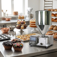 Distributeur et décorateur de gâteaux multifonctionnel HR avec contrôle précis de la température pour cupcakes, biscuits, pain, croissants (220V/380V)