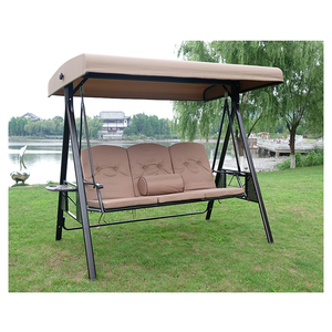 Chaises de patio Juecheng 3 <span class=keywords><strong>places</strong></span>, chaise suspendue moderne pour l'extérieur - Product Image 1