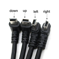 Cable USB 2.0 con Conector Tipo A a Mini USB V3 para Carga de Cámara Digital