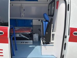 V362 Ambulance d'urgence ICU à essence manuelle, neuve, pour transport médical hospitalier, très demandée, autres émissions - Product Image 4
