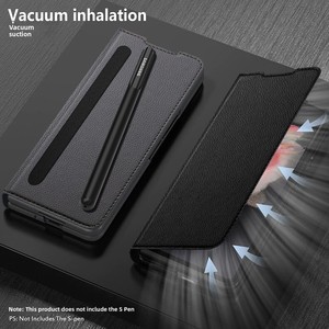 Best-seller transfrontalier : Étui porte-stylo en TPU pour Galaxy Z Fold 3/Fold 4, conçu pour un usage professionnel, avec plusieurs emplacements pour cartes. - Product Image 3