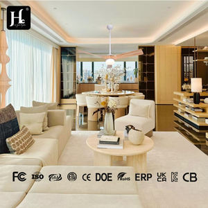 Wholesale BLDC <b>ceiling</b> <b>fan</b> with ventilation technology, <b>LED</b> dimmable 3 blade modern <b>ceiling</b> <b>fan</b> with light and remote control - Product Image 3