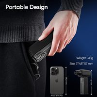 Souffleur d'air sans fil 130000 tr/min, moteur sans balais 29 mm, batterie 6000 mAh pour boîtier d'ordinateur de bureau