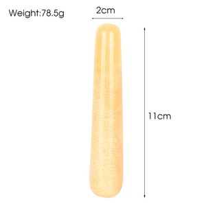 <strong>Wholesale</strong> Natural Crystal Jade Polished Massager Topaz <strong>Dildo</strong> for Women Vaginal Exercise - Product Image 6