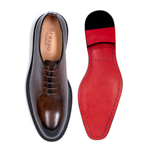<span class=keywords><strong>Scarpe</strong></span> Oxford di Lusso <span class=keywords><strong>da</strong></span> Uomo per Affari, Tomaia in Vera Pelle, Suola in Gomma, per Ufficio, Carriera, Matrimoni e Feste Formali - Product Image 5
