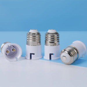 Honeyfly E27 để <span class=keywords><strong>B22</strong></span> đèn ổ cắm PP chủ chuyển đổi kết nối ngọn lửa chống cháy cơ sở <span class=keywords><strong>Adapter</strong></span> ánh sáng phụ kiện Ổ cắm chuyển đổi - Product Image 1
