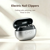 Soins de beauté pour femmes, soins personnels, coupe-ongles électrique 3 en 1 avec lame en alliage, ensemble de coupe-ongles pour salon de beauté, ensemble de manucure