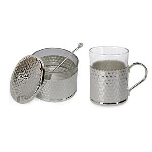 Steel Wine Beer <b>Ice</b> <b>Bucket</b> With Tongs & Lid With Silver Finished Stainless Steel <b>Ice</b> <b>Bucket</b> Double Walled Insulated Sparkling - Product Image 2