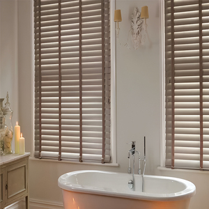 Premium Holz-Jalousien Hochwertige Anpassbare Rollos für Heim- und Bürodekoration - Product Image 2