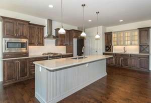 Armoires de cuisine modulaires modernes avec finition acrylique, évier, robinet, tiroir, panier - Haute qualité - Product Image 6