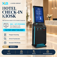 Hotel-Empfangs-Selbstbedienungskiosk für Gästeregistrierung Hotellobby-Empfangsservice Gastgewerbe und Unterkünfte