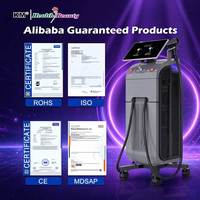 Vente en gros de machine d'épilation au laser à diode à 3 longueurs d'onde 800W 1000W, service de logo OEM pour les distributeurs de produits de beauté