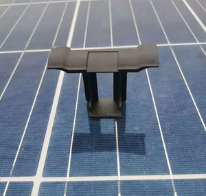 Hss 45mm ABS đen panel năng lượng mặt trời nước sạch thoát nước Clip <span class=keywords><strong>Siphon</strong></span> mái cống kẹp Bộ dụng cụ năng lượng mặt trời PV - Product Image 4