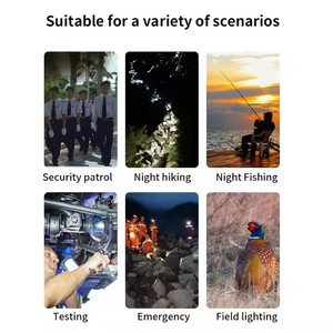 36W Ultra-Bright L3 <b>LED</b> <b>Flashlight</b> High Power 10000LM IP44 Waterproof Zoomable P90 Spotlight Tail Switch for HuntingWholesale - Product Image 6