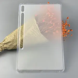 Temizle TPU kılıf kapak için Samsung Galaxy Tab S9 S7 S8 11 inç yeni model mevcut evrensel