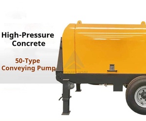 Pompe à <span class=keywords><strong>béton</strong></span> sur remorque à moteur diesel, <span class=keywords><strong>prix</strong></span> usine, haute efficacité, équipement de construction pour chantier - Product Image 4