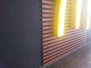 Chapa de aluminio ignífuga con imitación de veta de madera, chapa metálica para construcción resistente al óxido - Product Image 2