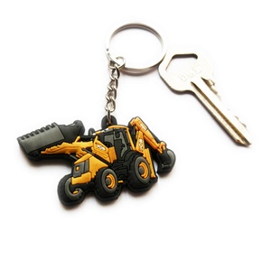 Portachiavi in gomma morbida in PVC e Silicone per Auto <span class=keywords><strong>serie</strong></span> Auto gingillo giocattoli promozionali portachiavi e moschettoni - Product Image 5