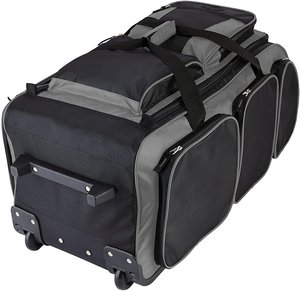 MUESTRA GRATUITA Bolsa de Viaje con Ruedas Vertical de <span class=keywords><strong>30</strong></span> Pulgadas con Múltiples Bolsillos, Gris Carbón - Product Image 4