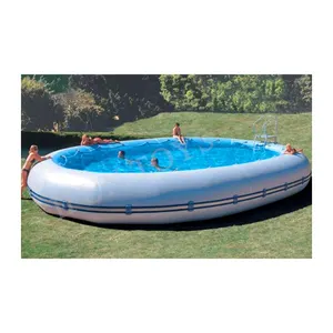 Piscina inflável grande em forma circular, para quintal ou piscina portátil, para natação/adultos para vendas